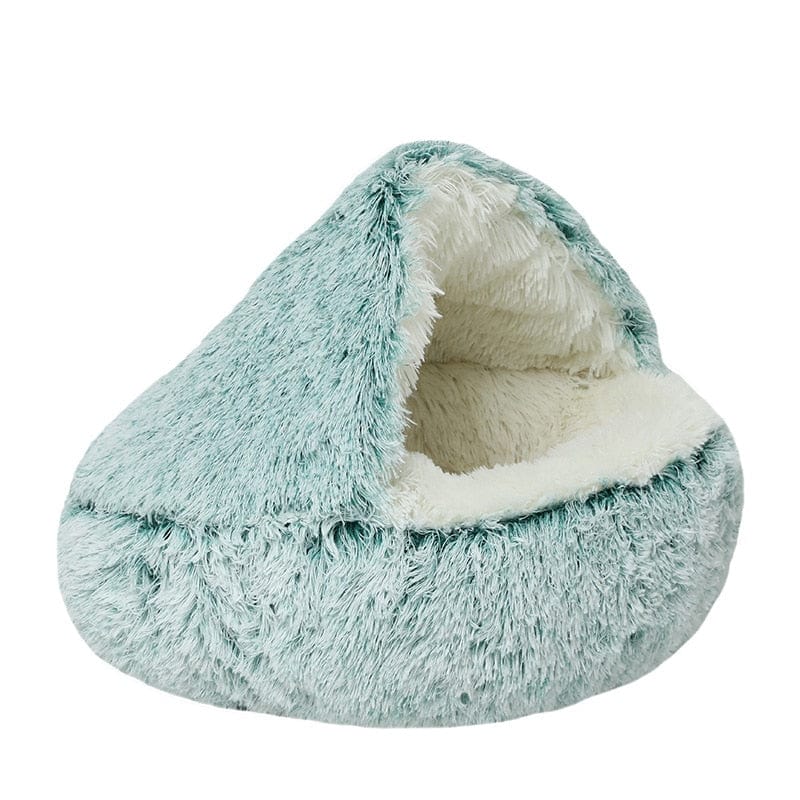 CozyNook Lit rond en peluche pour chiens et chats